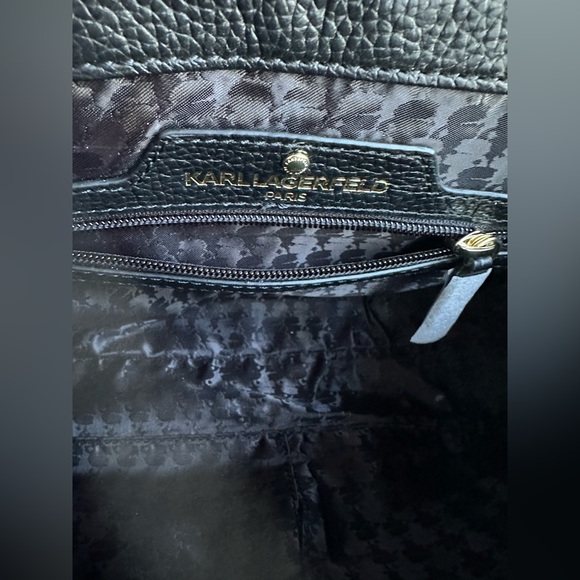 Karl lagerfeld Agyness Quilted -2 way Shoulder or Crossbody leather bag - Picture 5 of 15